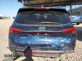 2021 Hyundai Santa Fe SEL with VIN 5NMS64AJ9MH296552, listed as a Copart auction lot 87953715 with 79,186 mi miles and Salvage Title. Bid and sale history available at carsss.com. Image 6.