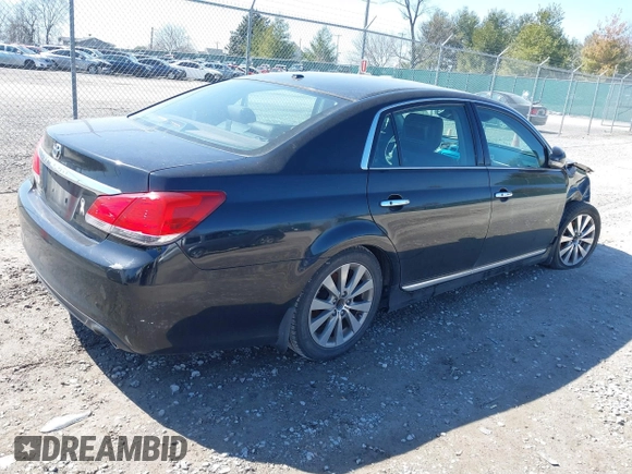2011 Toyota Avalon with VIN 4T1BK3DB2BU380384, listed as a IAAI auction lot 41757067 with 143,288 mi miles and . Bid and sale history available at carsss.com. Image 4.