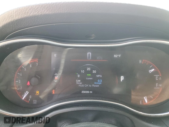 2014 Dodge Durango Citadel z VIN 1C4SDJET6EC267350, wystawiony jako Copart lot #56128585 z przebiegiem 259 339 mil mil oraz Szkoda całkowita • Salvage title. Historia ofert i sprzedaży dostępna na DreamBid. Obrazek 9.