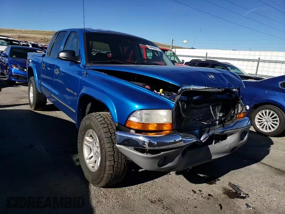 2001 Dodge Dakota Sport with VIN 1B7GG2AN71S112316, listed as a Copart auction lot 50463975 with 216,413 mi miles and Salvage Title. Bid and sale history available at carsss.com. Image 11.