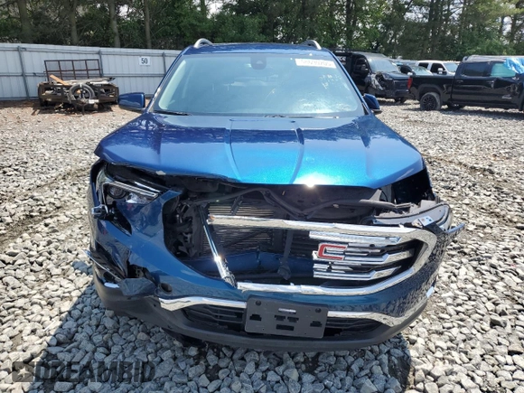 2020 GMC Terrain SLT z VIN 3GKALPEX0LL194034, wystawiony jako Copart lot #58690205 z przebiegiem 44 760 mil mil oraz Szkoda całkowita • Salvage title. Historia ofert i sprzedaży dostępna na DreamBid. Obrazek 5.