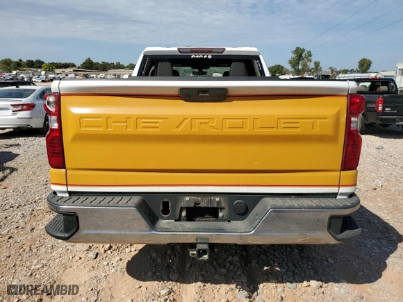 2019 Chevrolet Silverado 1500 Work Truck with VIN 1GCRYAEF9KZ180516, listed as a Copart auction lot 71236984 with 161,820 mi miles and Salvage Title. Bid and sale history available at carsss.com. Image 6.