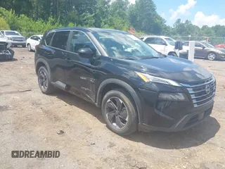 2024 Nissan Rogue SV с VIN 5N1BT3BA4RC721808, выставлен на аукционе IAAI как лот 42643660 с пробегом 35 403 миль миль и . История ставок и продаж доступна на DreamBid. Изображение 1.