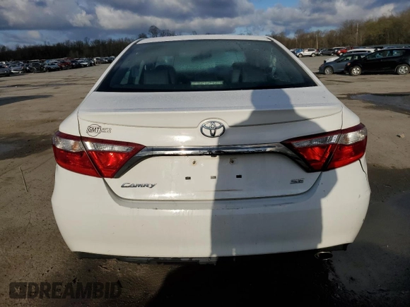 2017 Toyota Camry XLE with VIN 4T1BF1FK7HU374322, listed as a Copart auction lot 52243275 with 95,638 mi miles and Salvage Title. Bid and sale history available at carsss.com. Image 6.