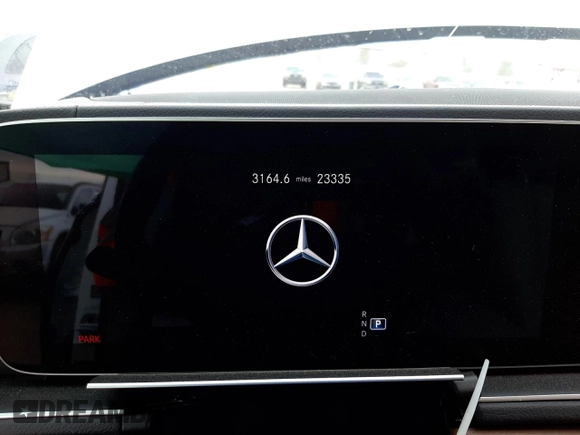 2021 Mercedes-Benz GLS with VIN 4JGFF5KE2MA440425, listed as a Copart auction lot 41834273 with 23,335 mi miles. Bid and sale history available at carsss.com. Image 9.