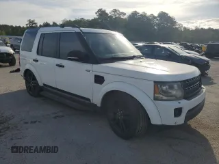 2016 Land Rover LR4 HSE with VIN SALAG2V64GA824329, listed as a Copart auction lot 53760635 with Not Provided miles and Clean Title. Bid and sale history available at DreamBid. Image 4.