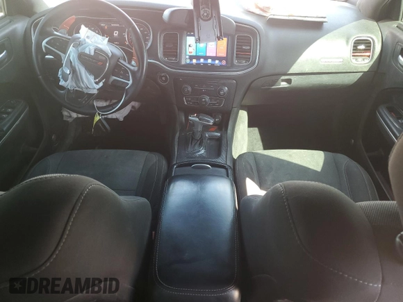 2015 Dodge Charger SXT with VIN 2C3CDXHG2FH916313, listed as a Copart auction lot 48494305 with 121,770 mi miles and Salvage Title. Bid and sale history available at DreamBid. Image 8.
