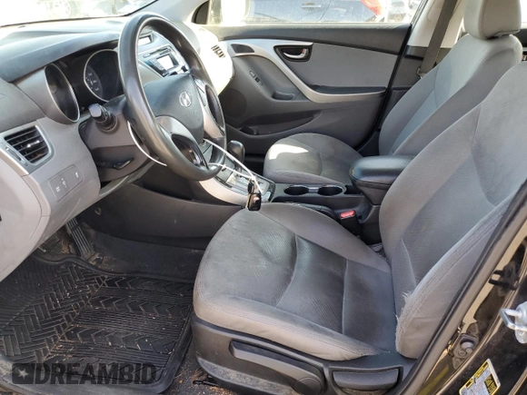 2013 Hyundai Elantra GLS with VIN 5NPDH4AE9DH257856, listed as a Copart auction lot 61301275 with 260,250 mi miles and Clean title. Bid and sale history available at DreamBid. Image 7.