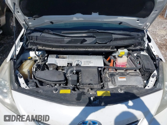 2012 Toyota Prius Two with VIN JTDZN3EU7C3135999, listed as a IAAI auction lot 41768322 with 286,863 mi miles and . Bid and sale history available at DreamBid. Image 10.