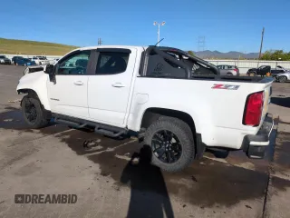 2018 Chevrolet Colorado 4WD Z71 with VIN 1GCGTDEN4J1189913, listed as a Copart auction lot 55279105 with 76,132 mi miles and Salvage title. Bid and sale history available at DreamBid. Image 2.