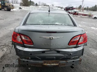 2008 Chrysler Sebring Touring with VIN 1C3LC56J88N301877, listed as a Copart auction lot 83335184 with 126,778 mi miles and Salvage Title. Bid and sale history available at carsss.com. Image 6.