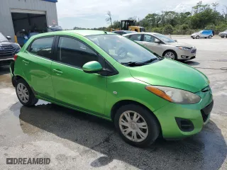 2013 Mazda Mazda2 Sport with VIN JM1DE1KYXD0153602, listed as a Copart auction lot 71668164 with 180,717 mi miles and Salvage Title. Bid and sale history available at carsss.com. Image 4.