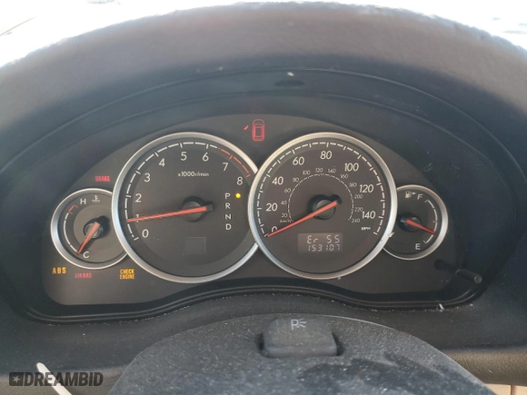 2006 Subaru Legacy Wagon Outback 2.5i Ltd with VIN 4S4BP62C467350130, listed as a Copart auction lot 53453025 with 153,107 mi miles and Salvage Title. Bid and sale history available at carsss.com. Image 9.