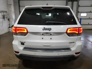 2018 Jeep Grand Cherokee Limited with VIN 1C4RJFBG0JC243437, listed as a Copart auction lot 52508475 with 121,873 mi miles and Salvage Title. Bid and sale history available at carsss.com. Image 6.
