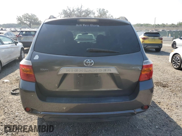 2009 Toyota Highlander with VIN JTEDA41AX92001098, listed as a Copart auction lot 55904985 with 316,713 mi miles and Clean title. Bid and sale history available at DreamBid. Image 6.
