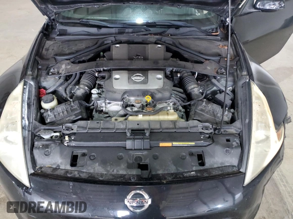 2012 Nissan 370Z Touring with VIN JN1AZ4FH3CM370793, listed as a Copart auction lot 50504565 with 0 mi miles and Salvage Title. Bid and sale history available at carsss.com. Image 11.