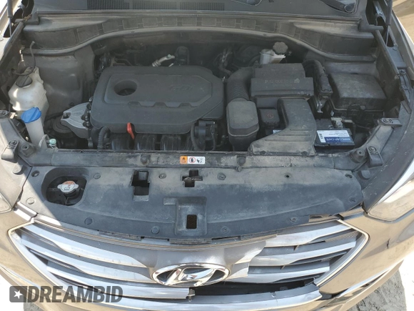 2018 Hyundai Santa Fe 2.4L with VIN 5XYZU3LB9JG563893, listed as a Copart auction lot 62058745 with 141,353 mi miles and Salvage title. Bid and sale history available at DreamBid. Image 12.