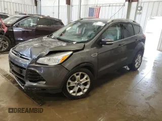 2015 Ford Escape Titanium with VIN 1FMCU9J99FUC26151, listed as a Copart auction lot 60474605 with 185,961 mi miles and Non repairable. Bid and sale history available at DreamBid. Image 1.