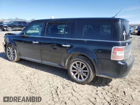 2018 Ford Flex Limited with VIN 2FMGK5D82JBA13981, listed as a Copart auction lot 44741845 with 150,681 mi miles and Salvage Title. Bid and sale history available at carsss.com. Image 2.