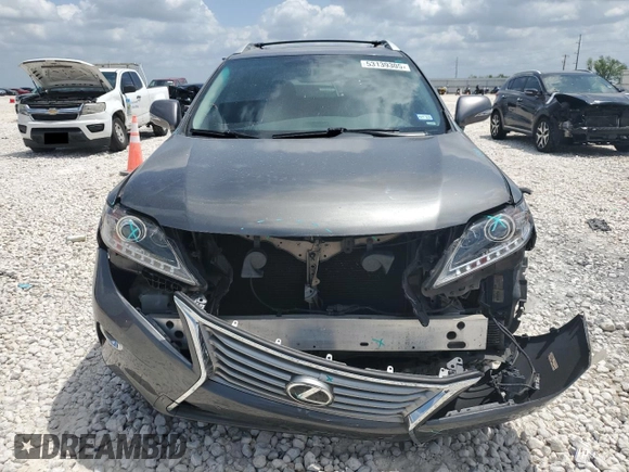 2013 Lexus RX 350 with VIN 2T2ZK1BA4DC126334, listed as a Copart auction lot 53139305 with 140,206 mi miles and Salvage Title. Bid and sale history available at DreamBid. Image 5.