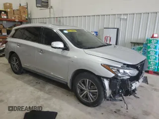 2020 Infiniti QX60 Pure z VIN 5N1DL0MN0LC522818, wystawiony jako Copart lot #45584865 z przebiegiem 100 084 mil mil oraz Szkoda całkowita • Salvage title. Historia ofert i sprzedaży dostępna na DreamBid. Obrazek 4.
