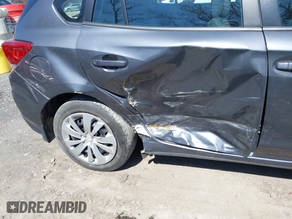 2021 Subaru Impreza with VIN 4S3GTAB63M3715761, listed as a IAAI auction lot 42095438 with 18,295 mi miles and . Bid and sale history available at DreamBid. Image 6.