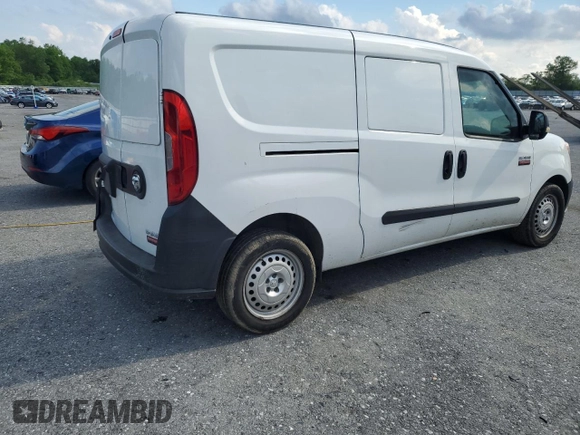 2019 Ram ProMaster City Cargo Tradesman z VIN ZFBHRFAB6K6M81516, wystawiony jako Copart lot #48754015 z przebiegiem 57 342 mil mil oraz Szkoda całkowita • Salvage title. Historia ofert i sprzedaży dostępna na DreamBid. Obrazek 3.