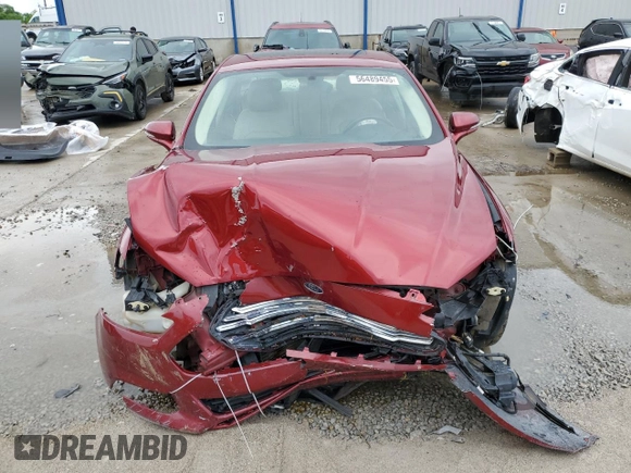 2013 Ford Fusion SE with VIN 3FA6P0HR6DR144592, listed as a Copart auction lot 56489455 with 133,611 mi miles and Non repairable. Bid and sale history available at DreamBid. Image 5.