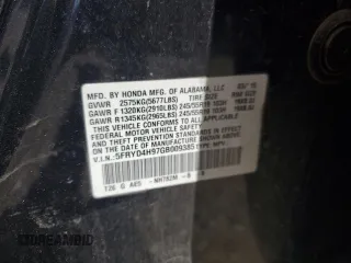 2016 Acura MDX w/Advance with VIN 5FRYD4H97GB009385, listed as a Copart auction lot 52037985 with 148,682 mi miles and Salvage Title. Bid and sale history available at carsss.com. Image 13.
