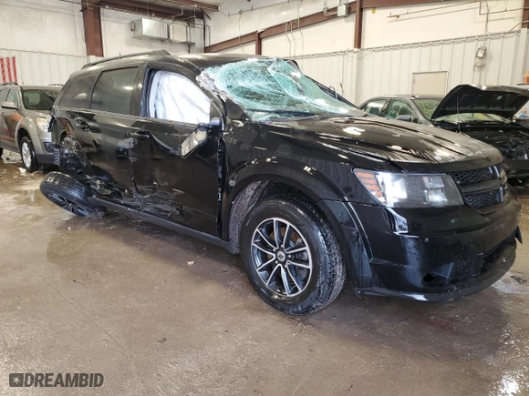 2018 Dodge Journey SE with VIN 3C4PDDAGXJT477514, listed as a Copart auction lot 85948984 with NaN miles and Non Repairable. Bid and sale history available at carsss.com. Image 4.