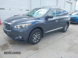 2013 Infiniti JX35 z VIN 5N1AL0MM2DC348245, wystawiony jako IAAI lot #41985096 z przebiegiem 130 127 mil mil oraz . Historia ofert i sprzedaży dostępna na DreamBid. Obrazek 17.