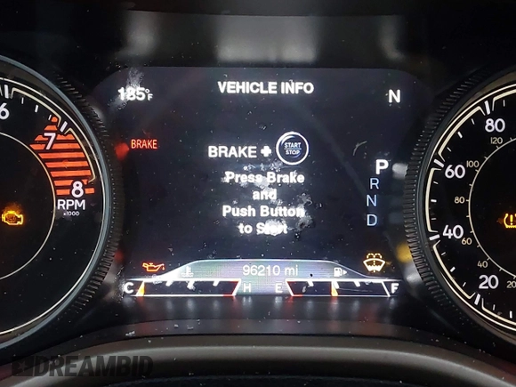 2018 Jeep Cherokee Limited with VIN 1C4PJMDX8JD530088, listed as a IAAI auction lot 41213375 with 96,210 mi miles. Bid and sale history available at carsss.com. Image 7.