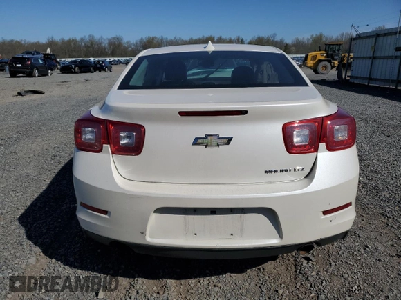 2014 Chevrolet Malibu LTZ with VIN 1G11H5SL9EF196745, listed as a Copart auction lot 53662285 with Not Provided miles and Salvage Title. Bid and sale history available at DreamBid. Image 6.