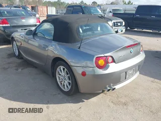 2003 BMW Z4 2.5i with VIN 4USBT33433LS46604, listed as a IAAI auction lot 41499924 with 158,874 mi miles and . Bid and sale history available at DreamBid. Image 3.