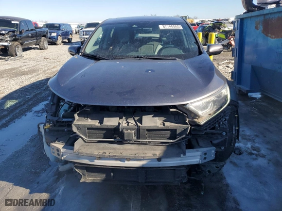 2019 Honda CR-V EX with VIN 7FARW2H52KE006215, listed as a Copart auction lot 87748865 with 124,335 mi miles and Salvage Title. Bid and sale history available at carsss.com. Image 5.