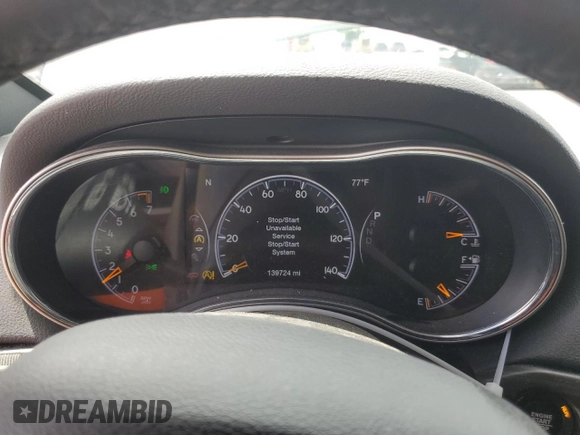 2020 Jeep Grand Cherokee Laredo E with VIN 1C4RJEAG5LC392215, listed as a Copart auction lot 55935375 with 139,724 mi miles and Salvage title. Bid and sale history available at DreamBid. Image 9.