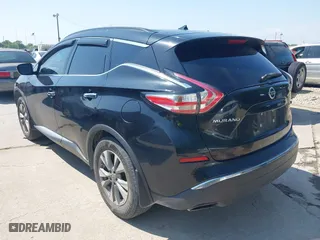 2016 Nissan Murano S with VIN 5N1AZ2MG7GN126992, listed as a IAAI auction lot 42036050 with 132,110 mi miles. Bid and sale history available at carsss.com. Image 3.