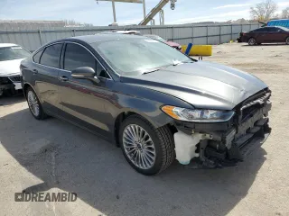 2016 Ford Fusion Titanium with VIN 3FA6P0D9XGR406186, listed as a Copart auction lot 50601175 with 207,220 mi miles and Salvage title. Bid and sale history available at DreamBid. Image 4.