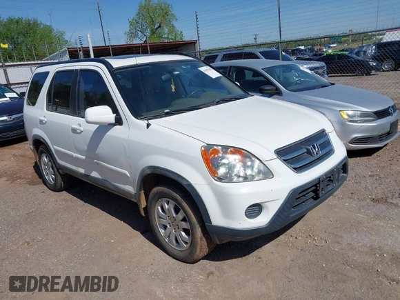 2005 Honda CR-V EX SE with VIN JHLRD78945C003063, listed as a IAAI auction lot 42097024 with 190,263 mi miles. Bid and sale history available at carsss.com. Image 1.