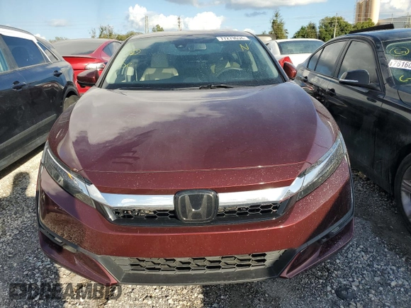 2018 Honda Clarity Plug-In Hybrid with VIN JHMZC5F13JC006501, listed as a Copart auction lot 77279634 with 54,243 mi miles and Non Repairable. Bid and sale history available at carsss.com. Image 5.