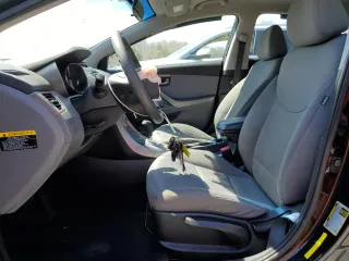 2012 Hyundai Elantra GLS PZEV with VIN 5NPDH4AE5CH129791, listed as a Copart auction lot 53077695 with 143,711 mi miles and Clean Title. Bid and sale history available at carsss.com. Image 7.