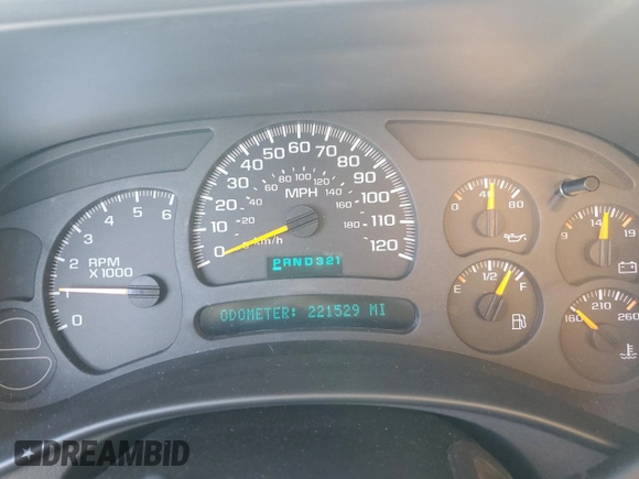 2003 Chevrolet Tahoe LS with VIN 1GNEC13V33R137791, listed as a Copart auction lot 72527884 with 221,529 mi miles and Salvage Title. Bid and sale history available at carsss.com. Image 9.