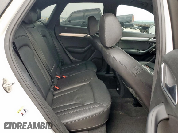 2018 Audi Q3 Premium with VIN WA1BCCFSXJR002727, listed as a Copart auction lot 56356255 with 45,092 mi miles and Salvage title. Bid and sale history available at DreamBid. Image 11.