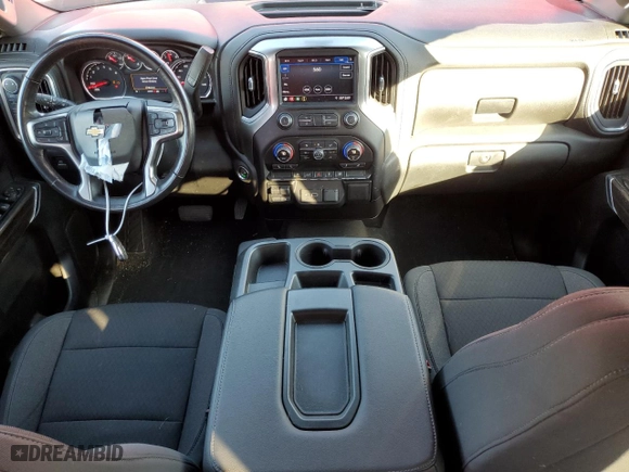 2019 Chevrolet Silverado 1500 LT with VIN 1GCRYDEK7KZ378980, listed as a Copart auction lot 76807154 with 42,803 mi miles and Salvage Title. Bid and sale history available at carsss.com. Image 8.