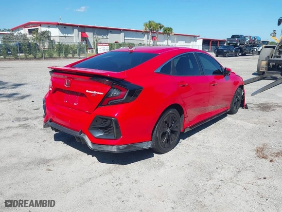 2019 Honda Civic Si Sedan with VIN 2HGFC1E53KH704561, listed as a IAAI auction lot 41844990 with 139,050 mi miles. Bid and sale history available at carsss.com. Image 4.