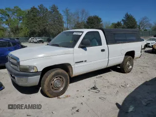 2001 Dodge Ram 2500 with VIN 3B7KC26Z91M267198, listed as a Copart auction lot 53396305 with 186,550 mi miles and Clean Title. Bid and sale history available at carsss.com. Image 1.