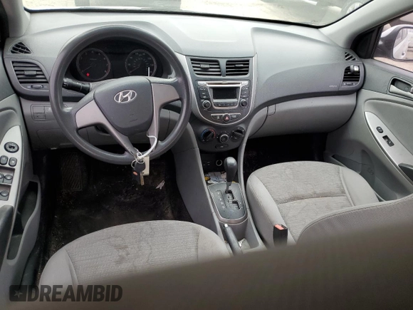 2016 Hyundai Accent SE with VIN KMHCT4AE3GU013488, listed as a Copart auction lot 49737635 with 158,835 mi miles and Salvage Title. Bid and sale history available at carsss.com. Image 8.