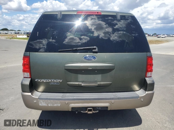 2003 Ford Expedition Eddie Bauer with VIN 1FMFU17L23LC45403, listed as a Copart auction lot 56716585 with 226,526 mi miles and Salvage title. Bid and sale history available at DreamBid. Image 6.