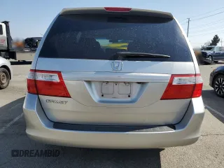 2007 Honda Odyssey EX-L with VIN 5FNRL38727B107578, listed as a Copart auction lot 54243105 with 181,524 mi miles and Salvage Title. Bid and sale history available at carsss.com. Image 6.