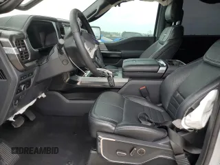 2024 Ford F-150 with VIN 1FTFW7LD9RFB23046, listed as a Copart auction lot 52367945 with 7,166 mi miles and Salvage title. Bid and sale history available at DreamBid. Image 7.